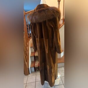 Sheared Mink Fur Coat By Tosato Italy